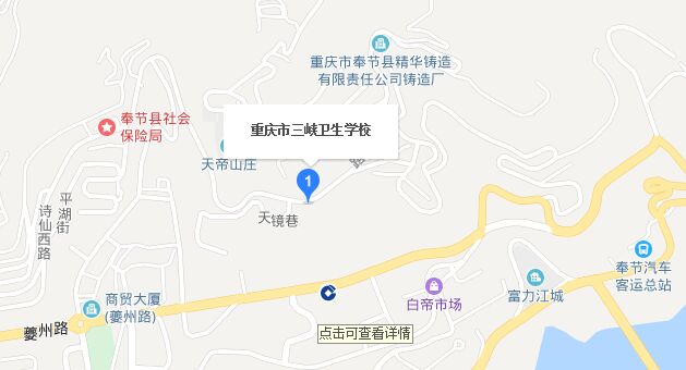 重庆市三峡卫生学校地址