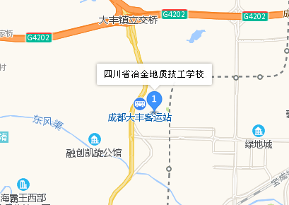 四川省冶金地质技工学校地址、学校校园地址在哪