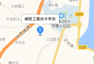 四川省绵阳工程技术学校地址、学校校园地址在哪