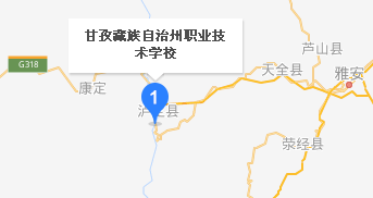 甘孜藏族自治州职业技术学校地址、学校乘车路线