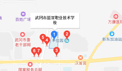 湖南省武冈市蓝深职业技术学校地址、校园在哪里