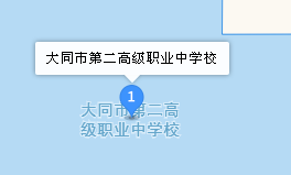 大同市第二高級職業中學校地址、學校乘車路線