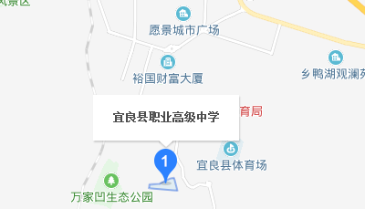 宜良县高级职业中学地址、校园在哪里