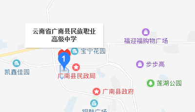 广南县民族职业高级中学地址、校园在哪里
