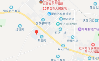 蒙自县第一高级中学地址、校园在哪里