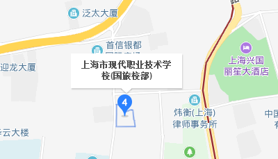 上海市现代职业技术学校地址、校园在哪里