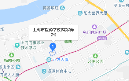 上海市医药学校地址、校园在哪里