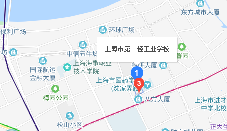 上海市第二轻工业学校地址、校园在哪里