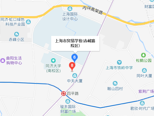 上海市贸易学校地址、校园在哪里