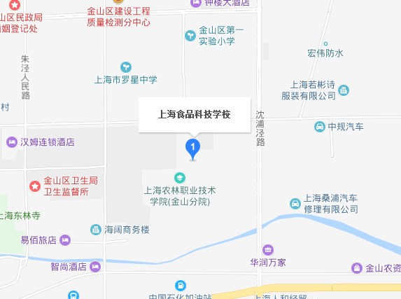上海食品科技学校地址、校园在哪里