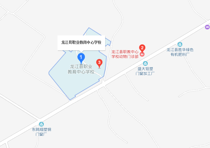龙江县职业技术教育中心学校地址、校园在哪里